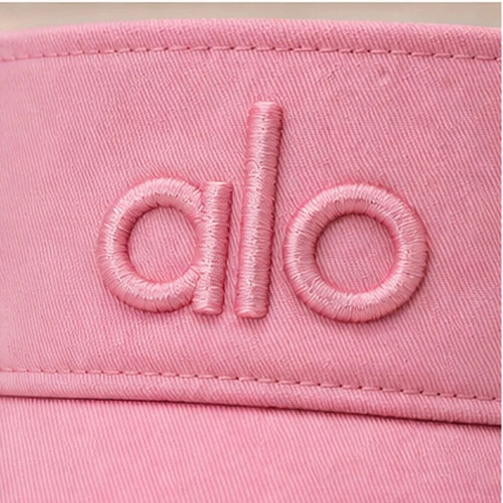 ALO Yoga Pink Everyday Open Top Visor Hat NWT